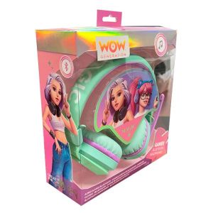 WOW Generation Детски слушалки с микрофон безжични сини