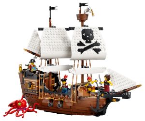 LEGO® Creator Емблематичен пиратски кораб 31387 