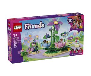 LEGO® Friends Въртележка с цветя и чаени чаши 42702 