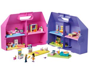 LEGO® Friends Творчески куфар с къща за кукли 42697 