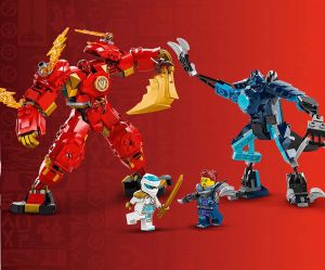 LEGO® NINJAGO® Елементният огнен робот на Кай 71808 