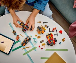 LEGO® NINJAGO Комбинирани превозни средства на Кай и Коул 71864 