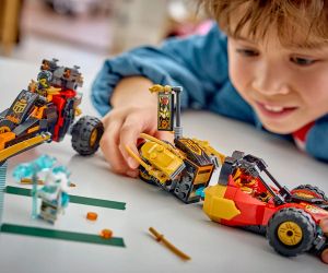 LEGO® NINJAGO Комбинирани превозни средства на Кай и Коул 71864 