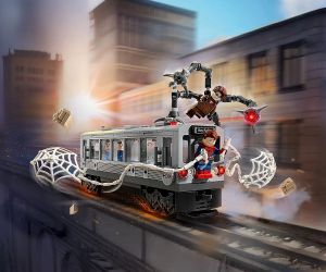 LEGO® Marvel Super Heroes Спайдърмен срещу Док Ок: сцена в метрото 76321 