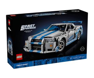 LEGO® Technic „Бързи и яростни 2“: Кола Nissan Skyline GT-R (R34) 42210 