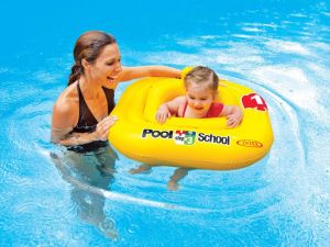 INTEX Бебешки надуваем пояс Deluxe Baby Float Pool School
