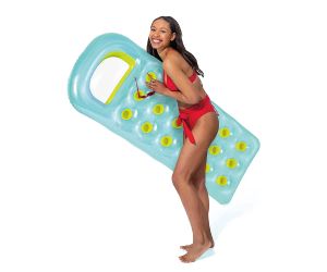 INTEX Надуваем дюшек с чашки 18-Pocket Suntanner