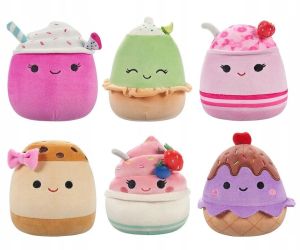 Squishmallows Малка мистериозна плюшена играчка с аромат 