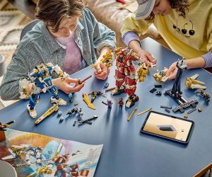 LEGO® NINJAGO Близнаците роботи-титани  71870