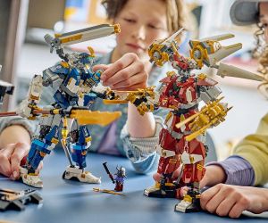 LEGO® NINJAGO Близнаците роботи-титани  71870