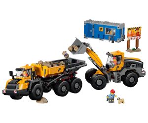 LEGO® City Самосвал и товарач с челно товарене 60494 