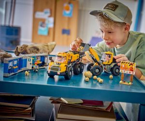 LEGO® City Самосвал и товарач с челно товарене 60494 