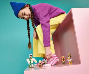 LEGO® Minecraft Пустинната атака на жокея на пилета 21592 