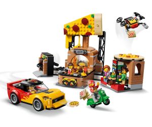 LEGO® City Доставка на пица с превозни средства 60496 