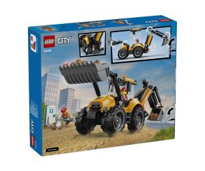 LEGO® City Жълт багер със задна лопата 60480 