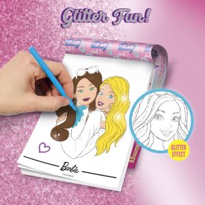 Lisciani Книжка за оцветяване с блясък Barbie