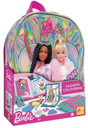 Lisciani 2в1 раница с комплект за рисуване Barbie