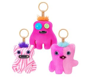 FUGGLER Зъбато Чудовище Baby Pinkles Ключодържател, асортимент
