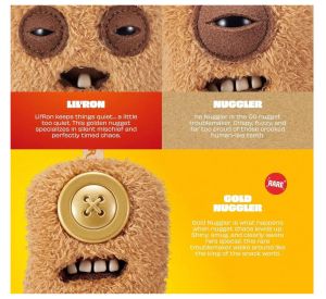 FUGGLER Мистериозно Зъбато Чудовище FUGG NUGGET