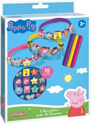 Totum Направи сам гривни 3 броя Peppa Pig