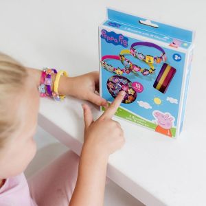 Totum Направи сам гривни 3 броя Peppa Pig
