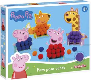 Totum Декорирай с помпони Peppa Pig