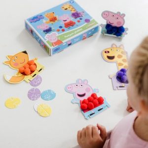 Totum Декорирай с помпони Peppa Pig