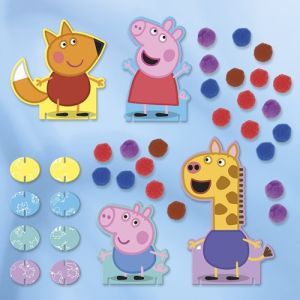 Totum Декорирай с помпони Peppa Pig