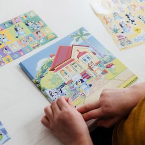 Totum Комплект стикери 4 части Bluey