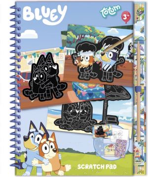 Totum Творчески комплект Скречбук Bluey