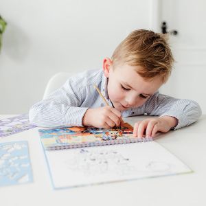 Totum Творчески комплект Скречбук Bluey