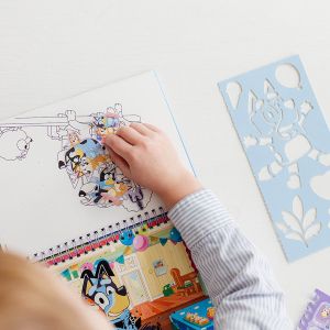 Totum Творчески комплект Скречбук Bluey