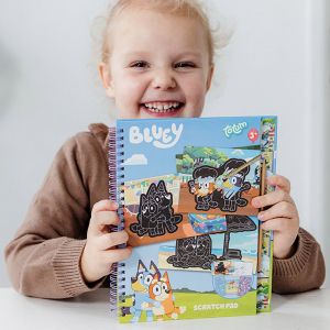Totum Творчески комплект Скречбук Bluey