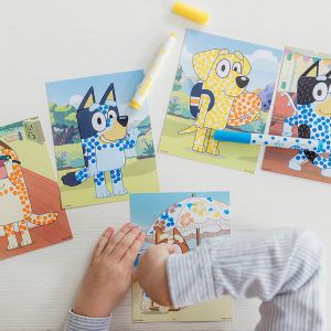 Totum Творчески комплект Щамповане с точки Bluey