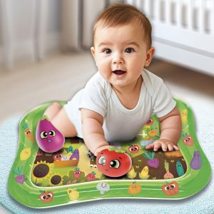 Lisciani Carotina Комплект подложка и играчки за баня Зеленчуци 8 части