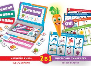Lisciani Carotina Образователна интерактивна игра Букви и думи 2 в 1