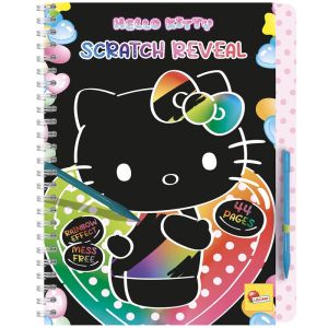 Lisciani Скречбук Hello Kitty - Scratch Reveal