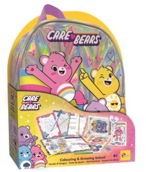 Lisciani 2в1 Раница с комплект за рисуване Care Bears