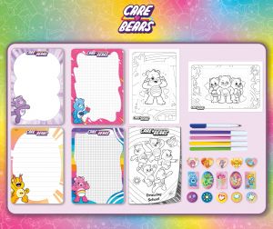 Lisciani 2в1 Раница с комплект за рисуване Care Bears