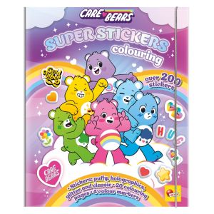 Lisciani Книжка за оцветяване със стикери Care Bears