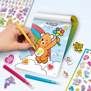 Lisciani Книжка за оцветяване със стикери Care Bears