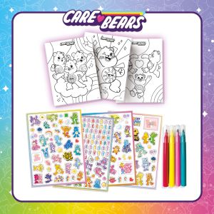 Lisciani Книжка за оцветяване със стикери Care Bears
