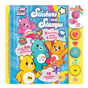 Lisciani Книжка със стикери и печати Care Bears