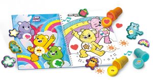 Lisciani Книжка със стикери и печати Care Bears