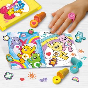 Lisciani Книжка със стикери и печати Care Bears