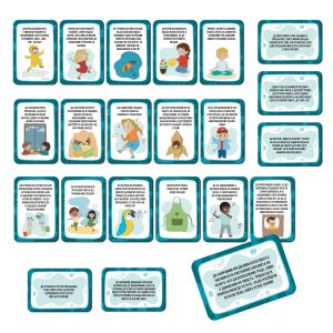 Lisciani Life Skills Игра с карти Какво да правим, когато навън вали