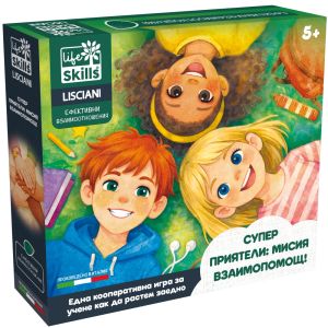 Lisciani Life Skills Настолна игра Супер приятели, Мисия взаимопомощ