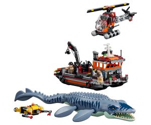 LEGO® Jurassic World Атака на лодката от мозазавър 77983