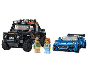 LEGO® Speed Champions Jaguar Project 7 и Land Rover Defender  77264