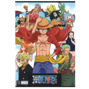 One Piece Luffy Тетрадка А4 40 листа, асортимент